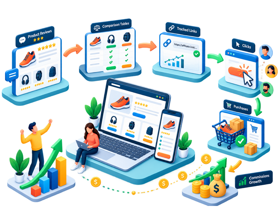 Affiliate Website Development Company in India