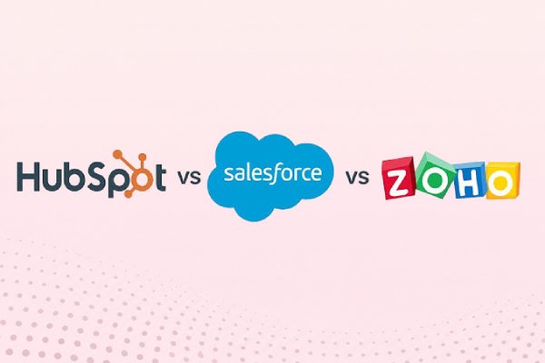 Works With Zoho, HubSpot, Salesforce