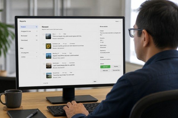 Moderation and Reporting Tools - Community Website Development Company in India