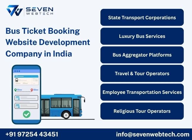 Bus Ticket Booking Website Development Company in India