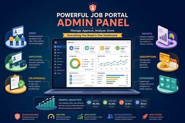 Job Portal Website Development Company Ahmedabad