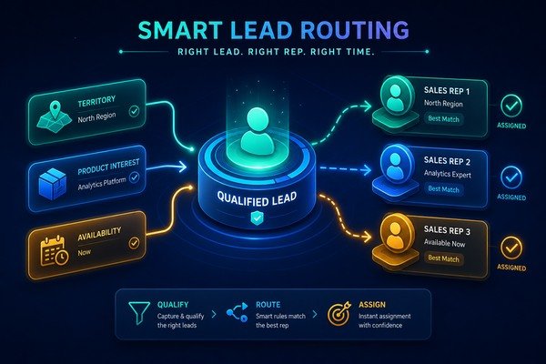 Smart Lead Routing - Lead Generation Automation Development Company in India
