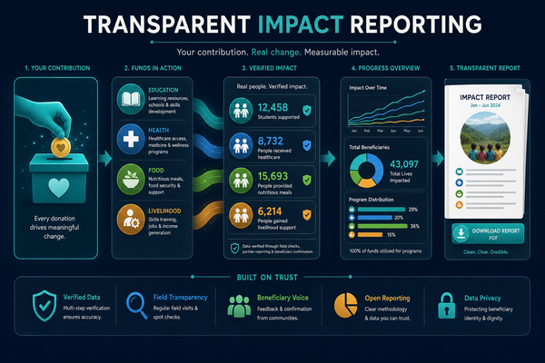 Impact Reporting for NGO Website