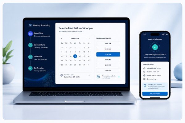 Meeting Scheduling - Sales Automation Development Company in India